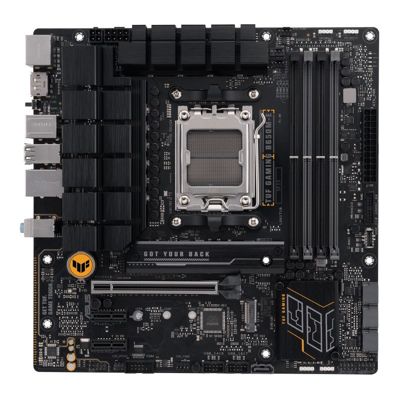 ASUS TUF B650M-E mATX Mainboard Sockel AM5 M.2/USB3.2 TypC/HDMI/DP